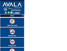 Tablet Screenshot of grupoavala.com